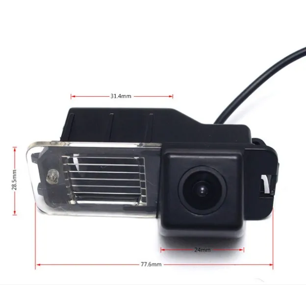 

HD Car Reverse Rear View backup Camera parking rearview Parking System For VW Volkswagen Polo V (6R) / Golf 6 VI / Passat CC