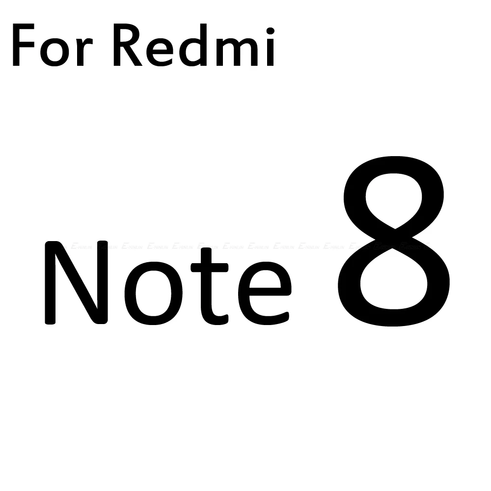For Redmi Note 8 Прозрачная мягкая защитная задняя пленка из углеродного волокна для Xiao mi Red mi Note 8T 7 5 Pro AI Plus mi 9 8 SE 6 защита заднего экрана без стекла - Цвет: For Redmi Note 8