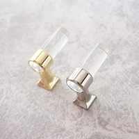 modern lucite acrylic hooks for hanging coat hat keys gold hook holder bathroom hardware decorative wall hangers for clothes
