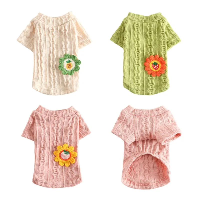 

Warm Dog Clothes Soft Breathable Pet Dog Winter Sweater Yorkshire Chihuahua Dog Clothing Small Puppy Dog Coat Costume