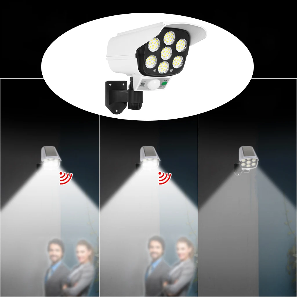 

PIR Motion Sensor Security Light Remote Solar Motion Sensor Lamp