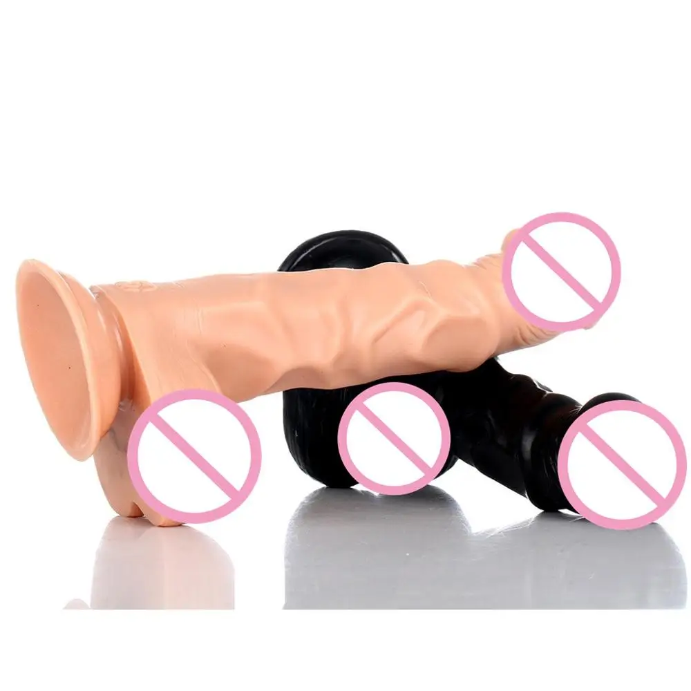 Большая присоска для взрослых Женский Водонепроницаемый Вибратор