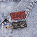 Красные, черные, эмалированные булавки для билетов в кино, скалистый ужас, изображение, значок, значок, джинсовая рубашка, отворот, булавка, ювелирное изделие, подарок другу