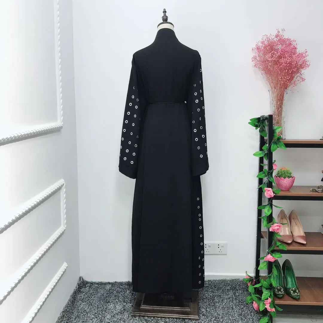 Женский кардиган с металлическим кольцом элегантный мусульманский в стиле