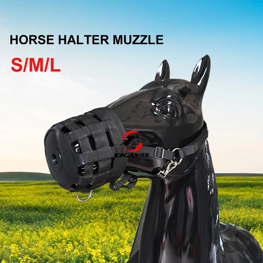 2019 регулируемое покрытие для рта лошади дышащее оборудование лошадей пони