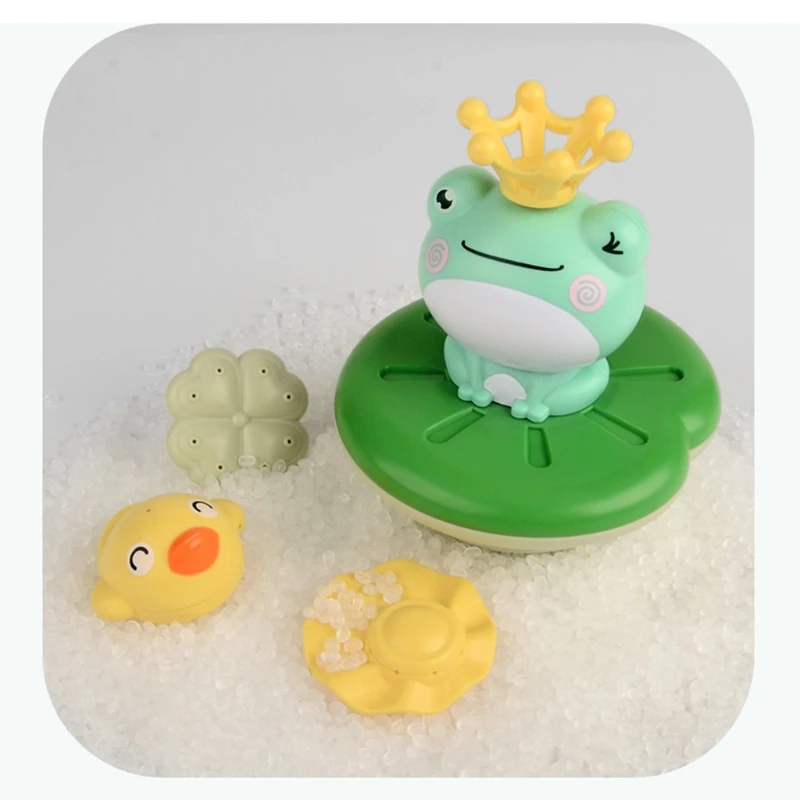 

Baby Toys Thick Cute Entertainment Frog Water Spray Shower Sprinkle Toys for Baby and Toddler Floating Enlightenment