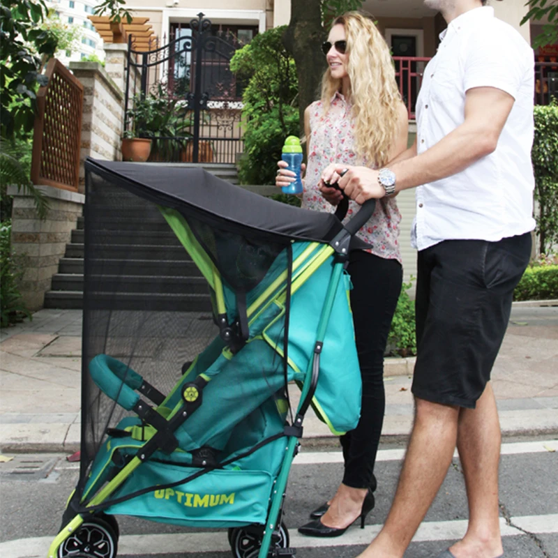 

Universal Baby Stroller Accessories Sunshade Sun Visor With Mosquito net Canopy Cover Pram Seat Sunshade Pushchair Car Cover