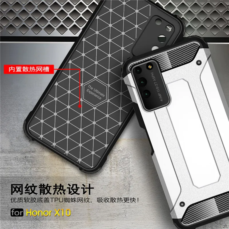 Защитный чехол для Huawei Honor X10 9X Lite 8C 8X Max 30S 30 Pro защитный бампер телефона Funda|Бамперы|
