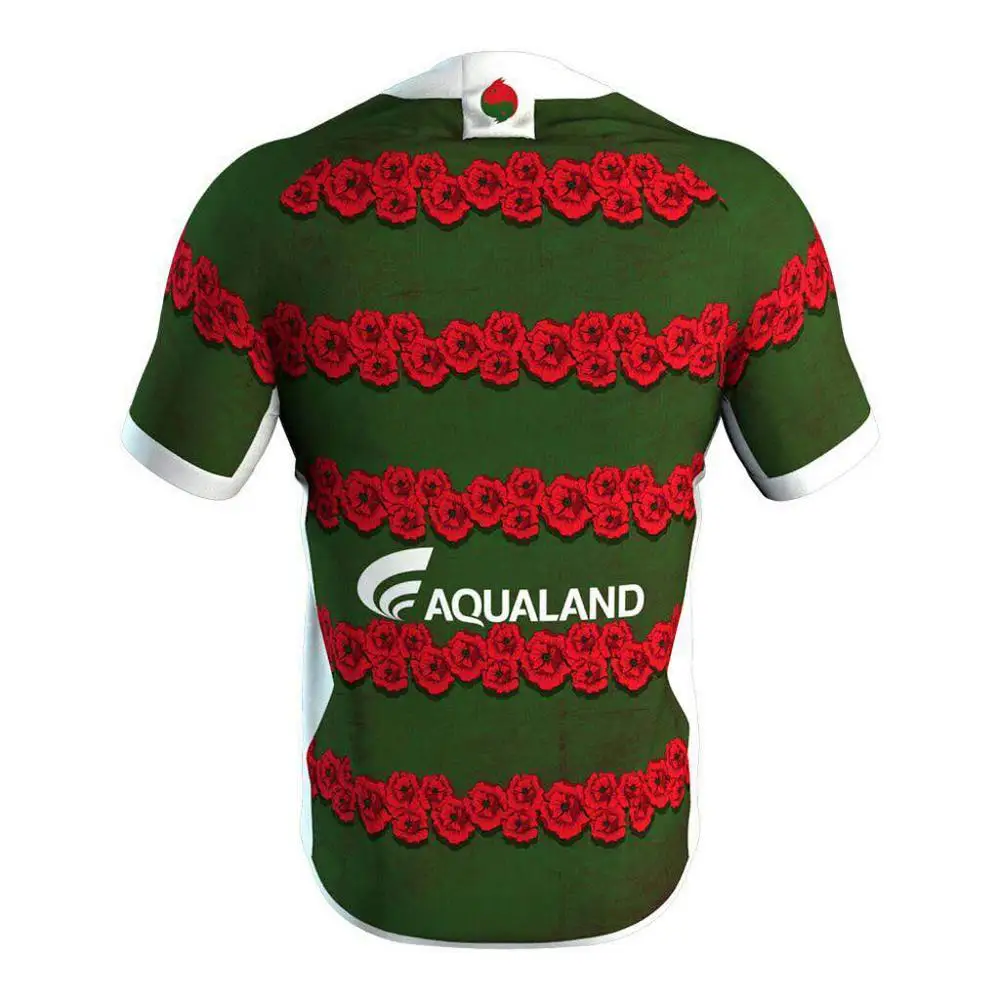 

RESYO FOR 2019 Sydney Rabbitohs Men's Replica Commemorative Jersey Rugby Jersey Sport Shirt S-3XL