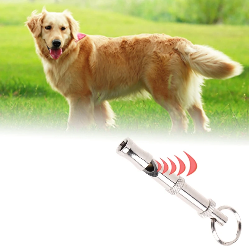 

Long Distance Recall Pet Dog Training Obedience Whistle Ultrasonic Supersonic Sound Pitch Quiet Alluminum Adjustable Flute Puppy