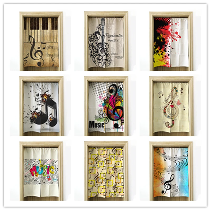 Музыка постельное белье арт штора занавеска перегородки шторы занавески на