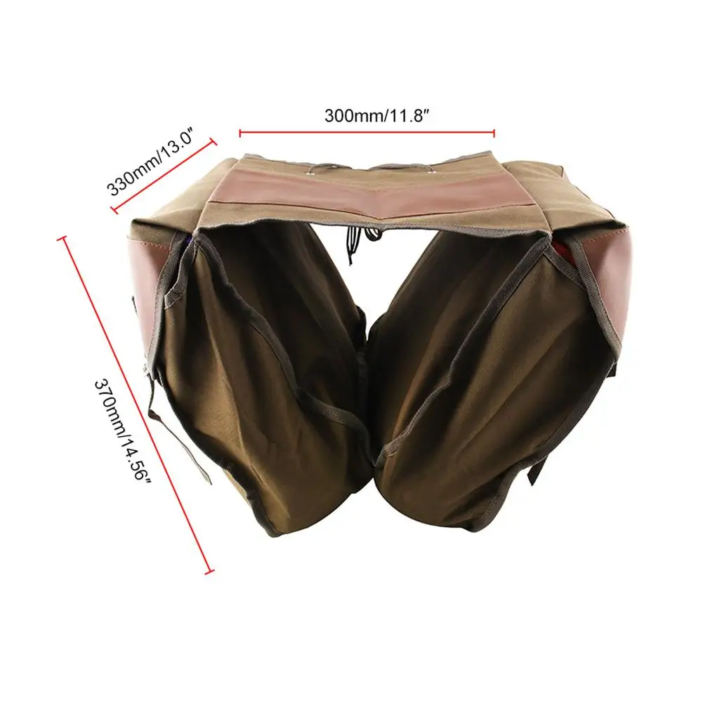 Мотоциклетная седельная сумка холщовая для инструментов универсальная