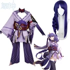 Модный костюм для косплея Game Genshin Impact Raiden Shogun Baal 2021