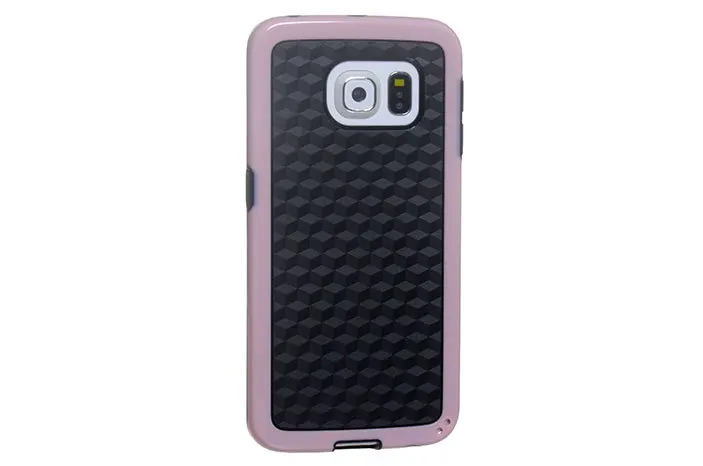 Honey new arrival cuboid solid box design style Case For Samsung GALAXY S6 Edge G9250 protector Back Cover 6 colors |
