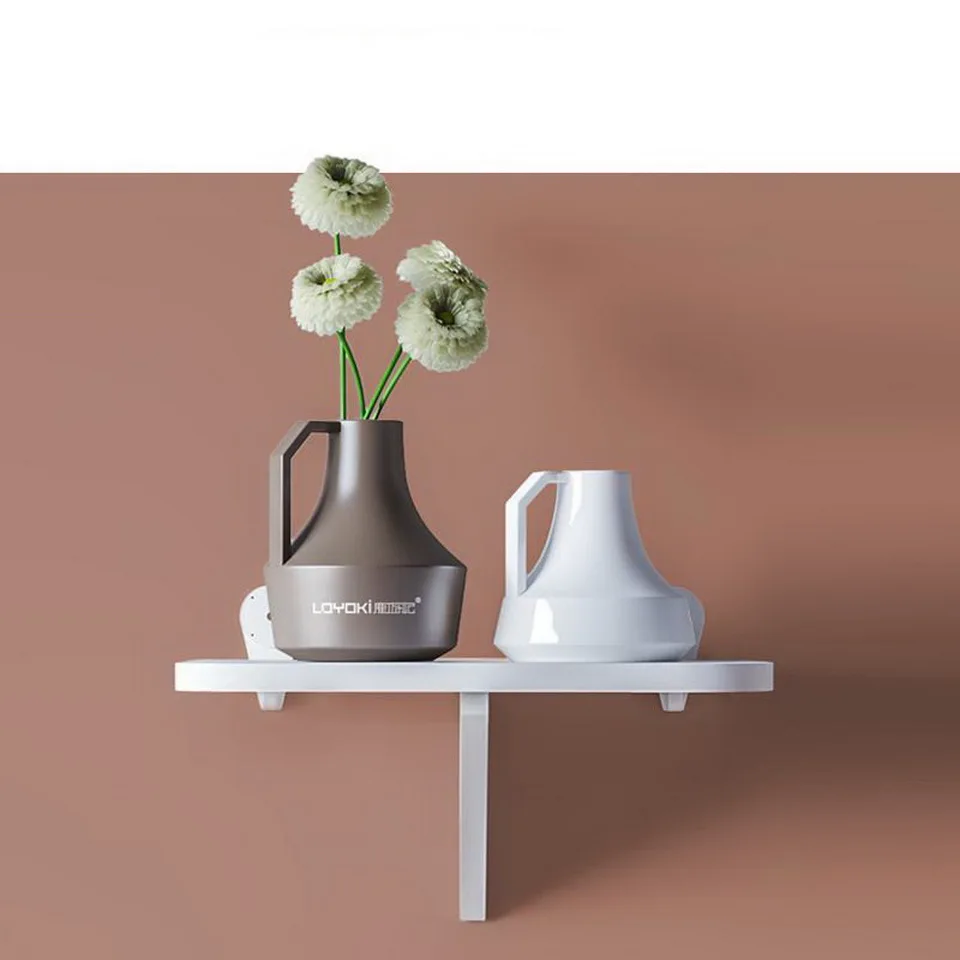 Настенная круглая плавучая декоративная полка-проектор полка для хранения