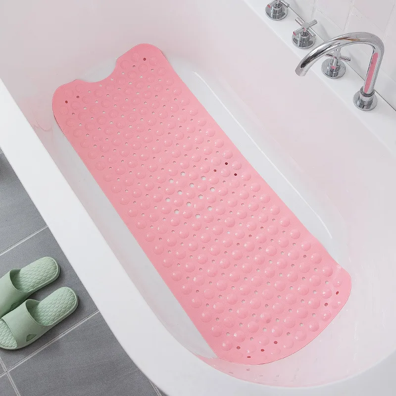 bathtub anti slip mat bathroom suction cup anti slip mat household pvc environmental protection bathing bathtub special mat free global shipping