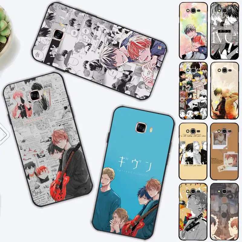 

FHNBLJ Given Yaoi Anime Phone Case for Samsung J4 plus J2prime J5 J6 plus 2016 J7 8 core 2017