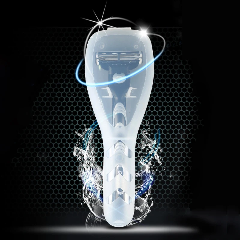 Портативный дорожный бокс для бритвы чехол хранения Gillette (только коробка)|Бритва|