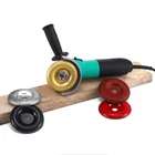 4-дюймовая угловая шлифовальная машина, изогнутый деревообрабатывающий торцовый диск, полировальное колесо, резьба по дереву, режущий артефакт, аксессуары 1622 мм