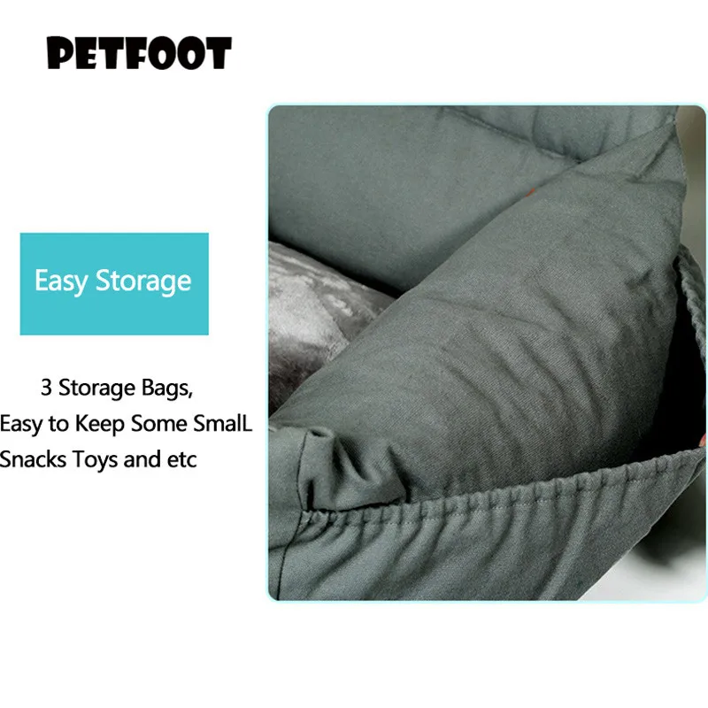 Собака сиденье автомобиля с Безопасность Пряжка Автокресло коврик для