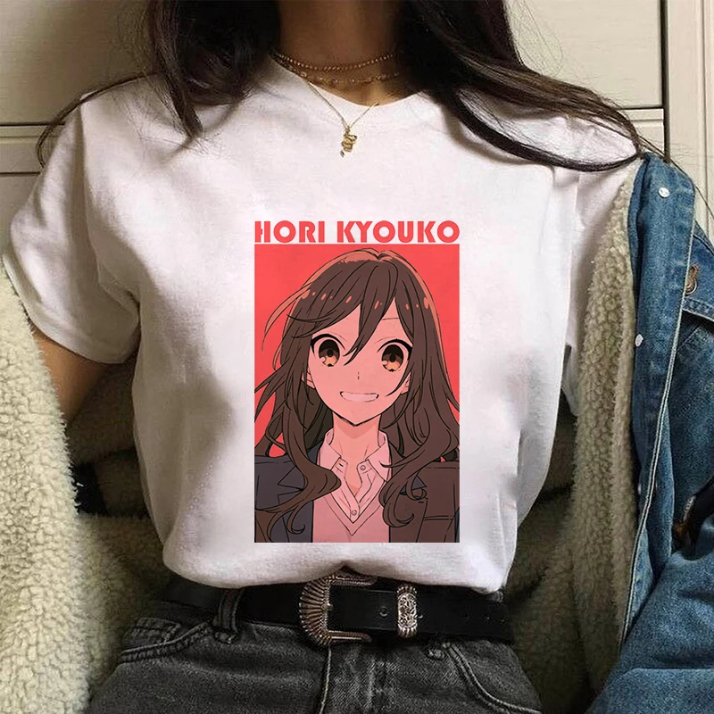 

Horimiya Anime t shirt Comics New Japanese Kawaii Cartoon Lover Manga Graphic Top Soft Oversized Tee Female/Man T-Shirt