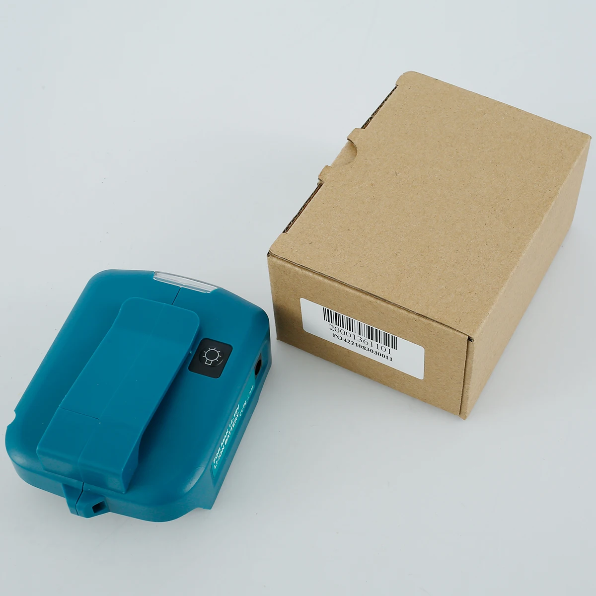 2 usb port phone charger adapter battery adapter for makita 14 4v 18v lithium ion battery battery converter with led free global shipping