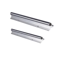 1pcs dia 12162025mm sbr linear rail length 100 400mm fully supported linear rail shaft rod for cnc 3d printer