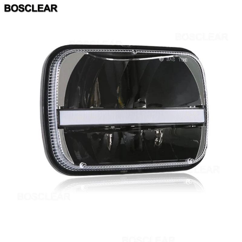 2X7X6 5X7 дюймов светодиодный налобный фонарь для Jeep Wrangler YJ Cherokee XJ аксессуары GMC Savana 1500 2500 3500 GMC Safari Ford F550 F350 F250 E150 Club Wagon E-350 ecoline для Chevrolet Express 3500 1500 Astro для Nissan 240SX