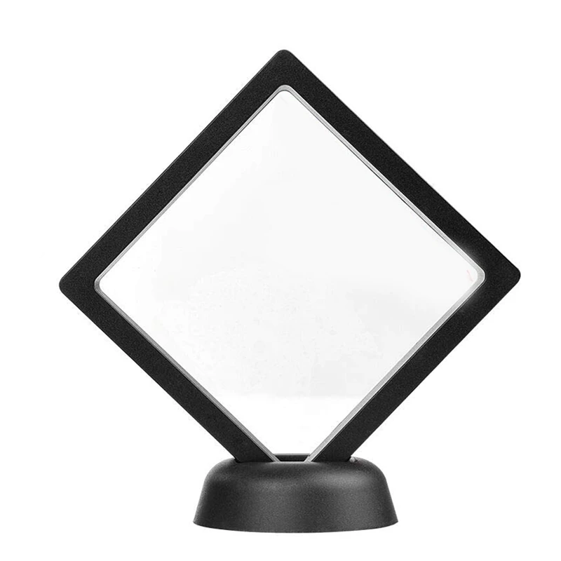 

10 pcs Coin Display stand for 3D Floating Frame Display Holder with Stands for Challenge Coins, Antique, Medal,Jewelry