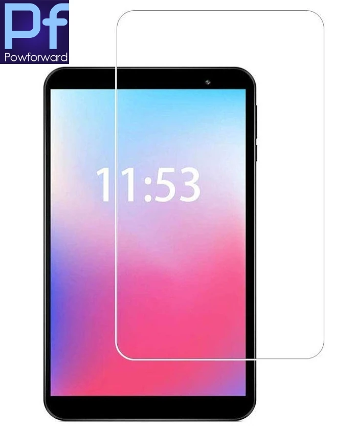 9H защита экрана из закаленного стекла совместима с Teclast P80X защита экрана из закаленного стекла(без отверстия для камеры