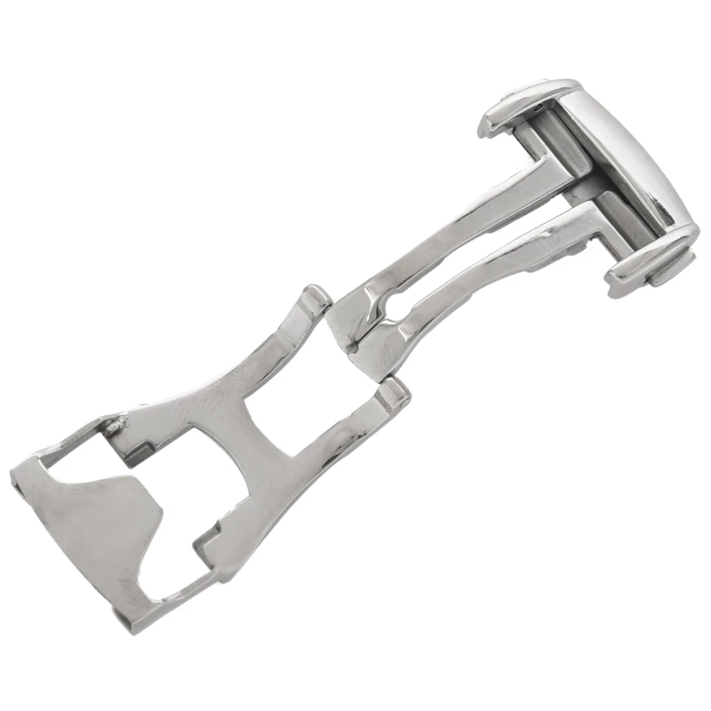 20 мм раскладной ремешок для часов из нержавеющей стали складная застежка Омега