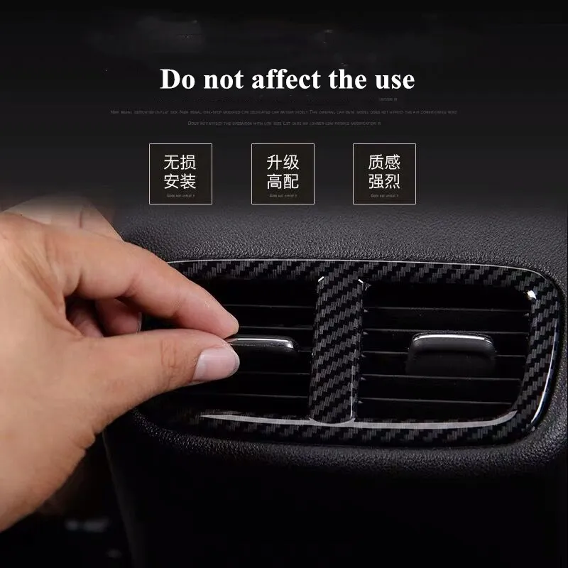 Наклейка углеродная для Opel Insignia 2017 2018 2019 Автомобильная наклейка из нержавеющей
