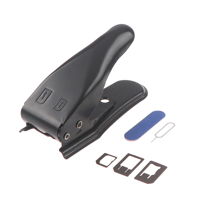 

Multi-function Dual 2 in 1 Nano Micro SIM Card Cutter For Smart Phone Accessory