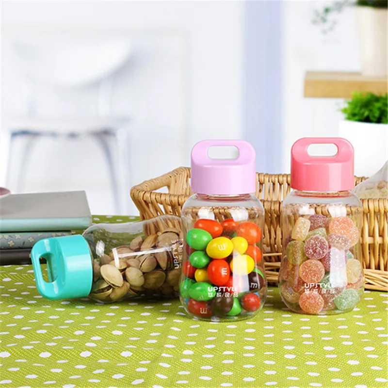 Милая мини бутылка для детей 180 мл портативная герметичная маленькая пластиковая