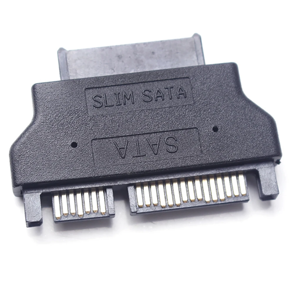 Slimline SATA адаптер Serial ATA 7 + 15 22pin мужской тонкий 6 13pin переходник с внутренней резьбой