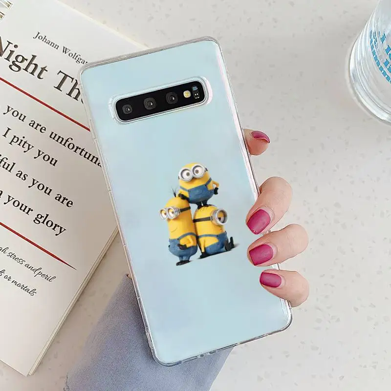 

Minion My Unicorn It So Fluffy Phone Case Transparent for Samsung A71 S9 10 20 HUAWEI p30 40 honor 10i 8x xiaomi note 8 Pro 10t
