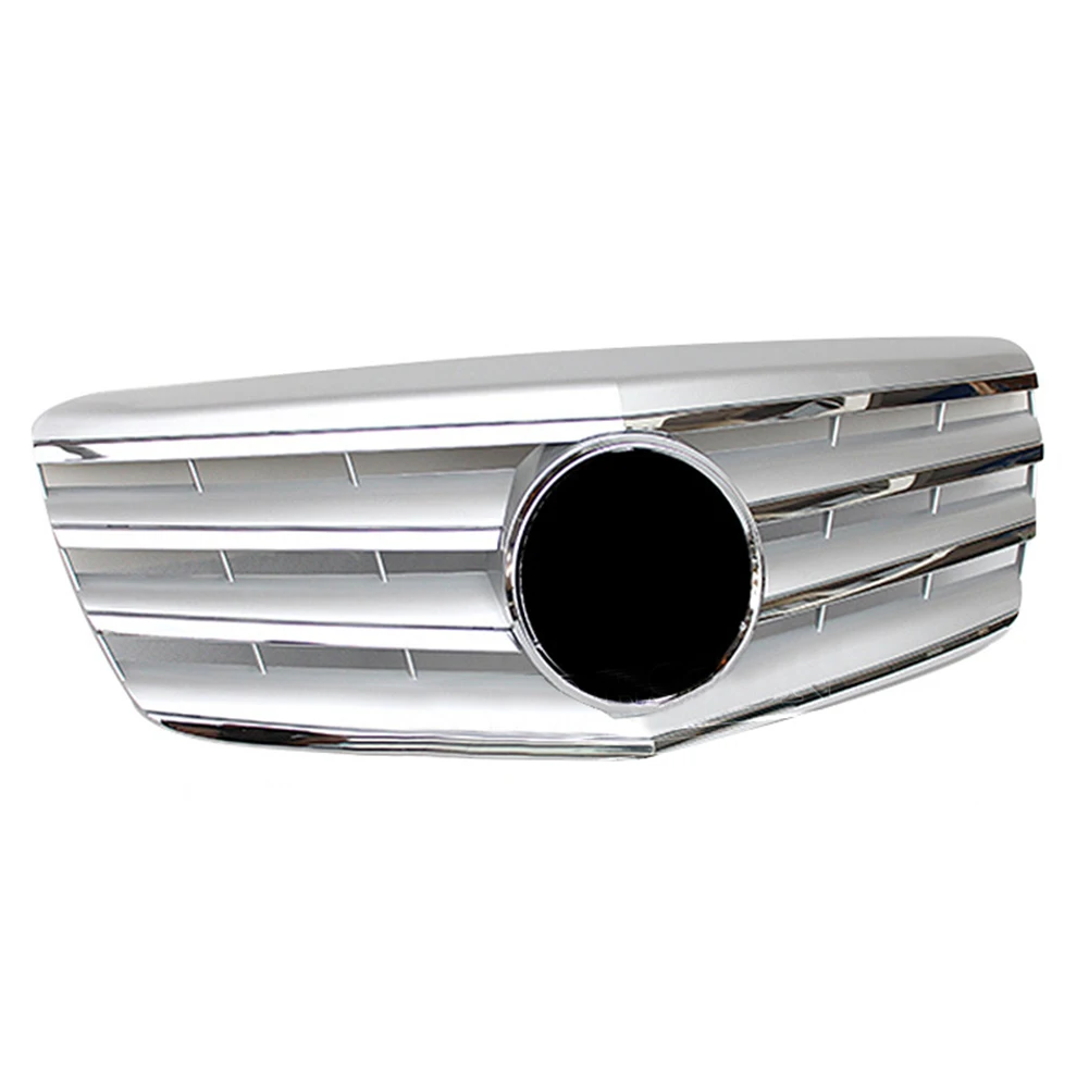 Передняя решетка автомобиля AMG верхняя для Mercedes Benz E-Class W211 E320 E350 E500 из АБС-пластика