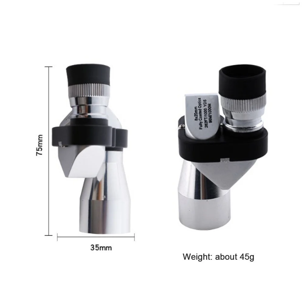 

8x Hd Without Night Vision Mini Pocket Telescope Zoom Monocular Outdoor Telescope For Hunting Camping