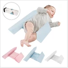 Подушка для новорожденных, подушка с эффектом стереотипного излучения головы, сменная Подушка с губкой для защиты талии от рвоты и молока