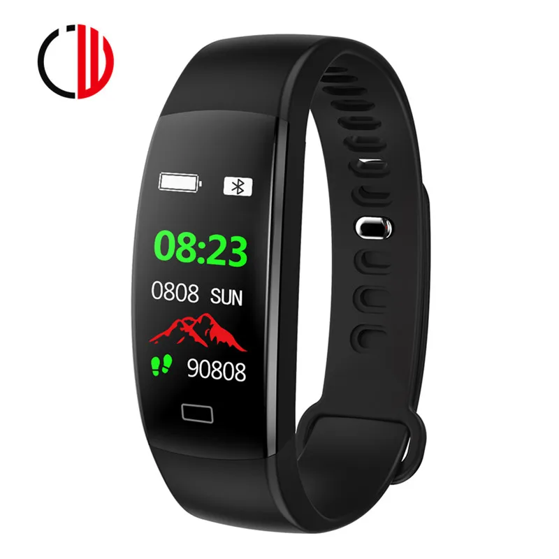

CZJW F64 Smart watch bracelet heart rate blood pressure sport mode waterproof smart band man woman colorful support android ios