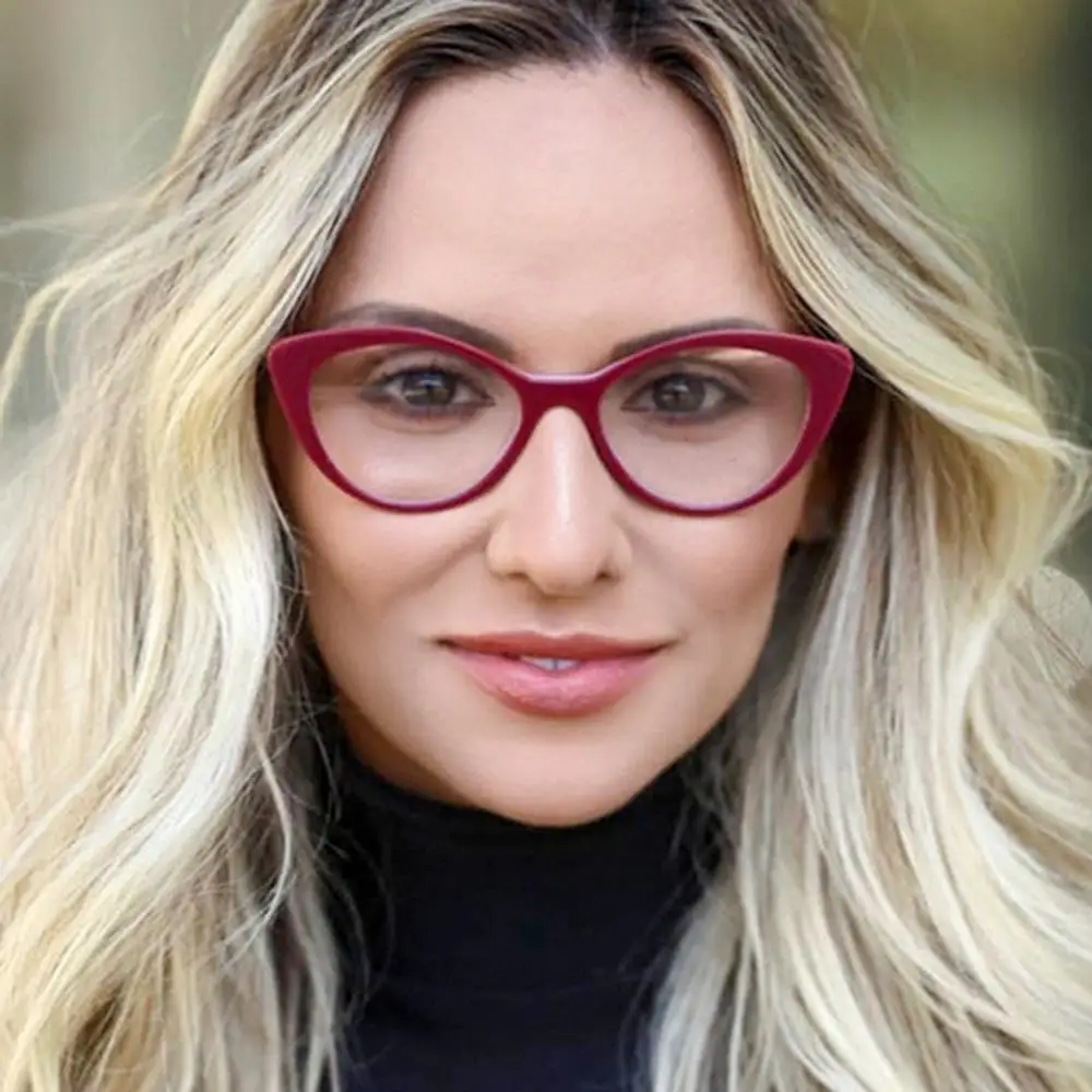 Женская оправа для очков Belmon Cat Eye компьютерная оптическая 95179|Женские очки кадры|
