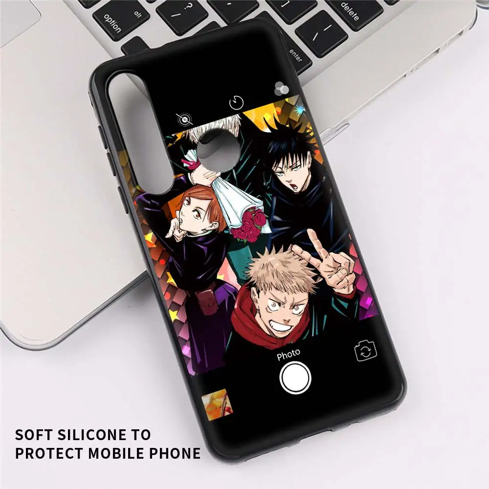

for Motorola G9 Play Plus Case Cover for Moto One Fusion G8 Power Lite Hyper G Stylus E6s Edge Coque Anime Jujutsu Kaisen lovely