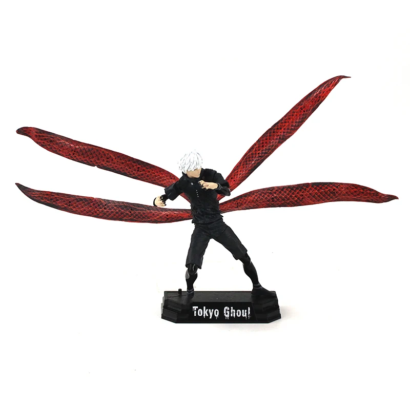 17 см с надписью «Tokyo Ghoul Ken Kaneki игрушки McFarlane фигурка манга Японская статуэтка из ПВХ Рисунок с надписью «Tokyo Ghoul статуэтки коллекционные модели игрушки