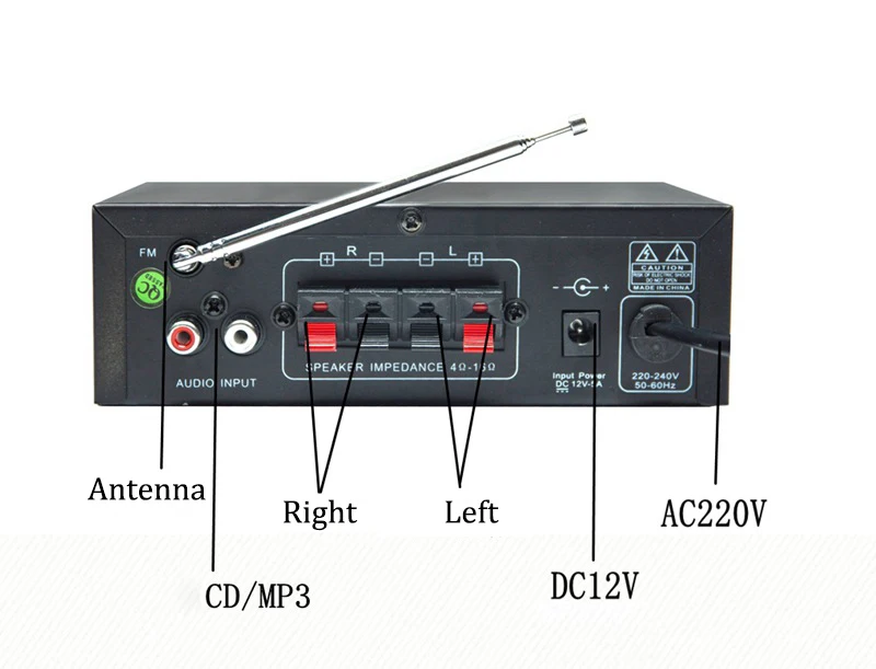 Kinter T1 HIFI Bluetooth усилитель мощности USB MP3 DVD CD SD цифровой радиоплеер стерео