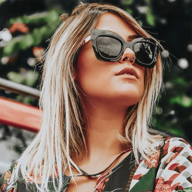 Солнцезащитные очки женские большого размера уникальные брендовые Роскошные