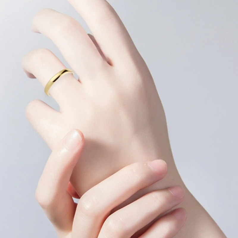 Простое 2 мм тонкое титановое стальное 4 цвета кольцо для пары простое модное