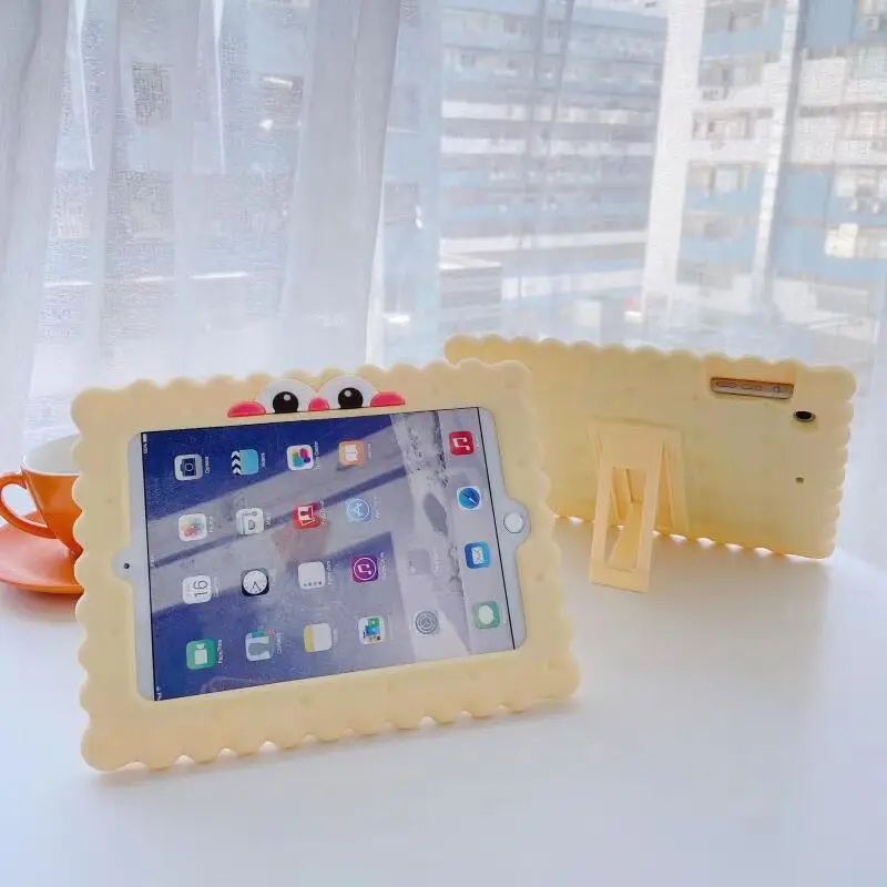 Детский Чехол для iPad 9 7 2017 2018 5th 6th 7th 10 2 Pro Air мультяшный чехол из закаленного стекла