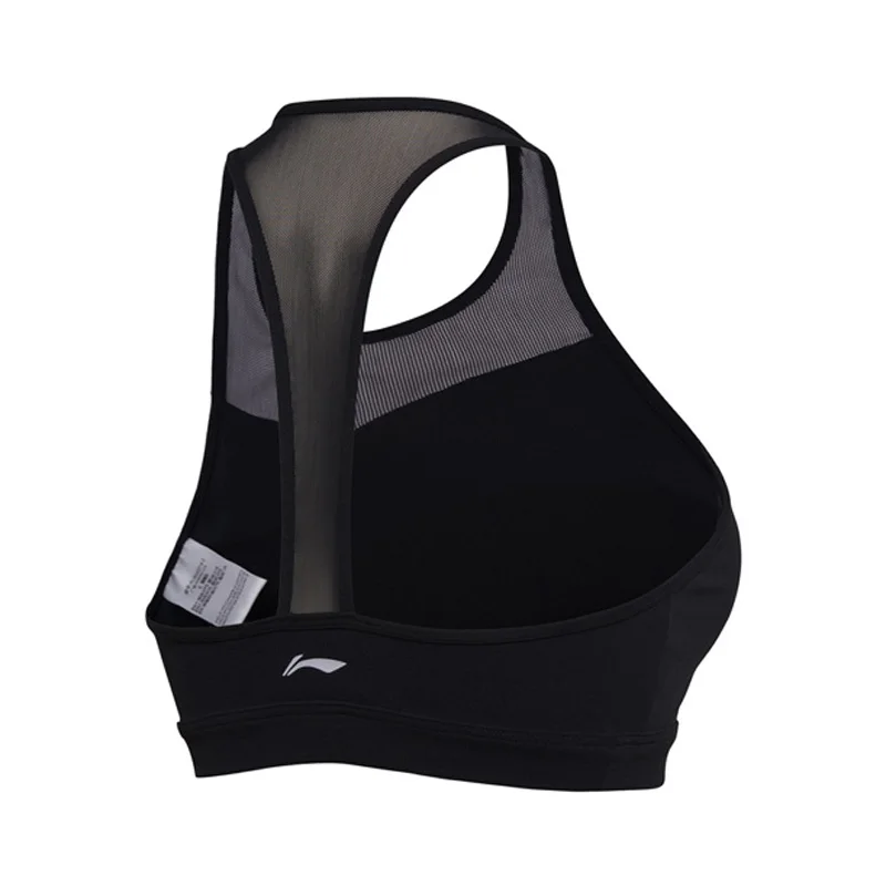 Женский профессиональный спортивный бюстгальтер Li Ning облегающие дышащие