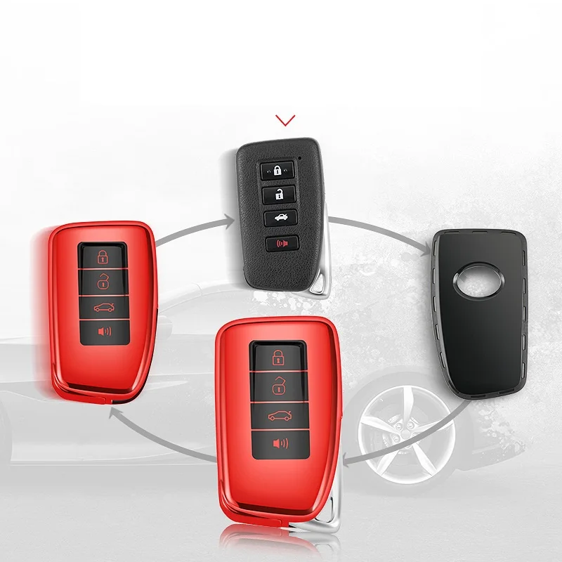 Чехол для автомобильного ключа Lexus NX GS RX IS ES GX LX RC 200 250 350 LS 450H 300H аксессуары