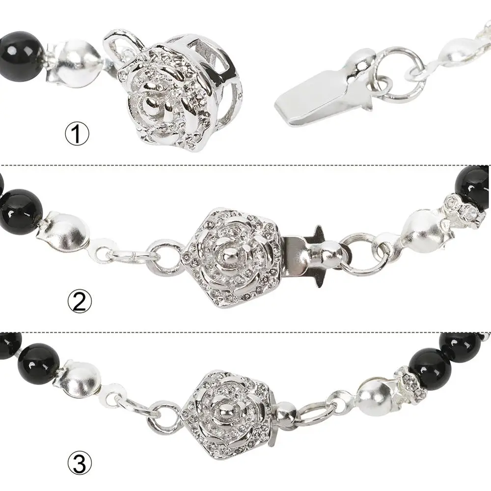 Латунная шкатулка для ювелирных изделий сделай сам с розой фурнитура застежками